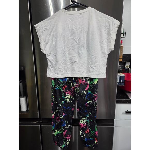 5/$25 "Cool Life" Splatter Outfit - 7-8 - Picture 2 of 3